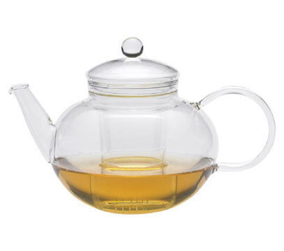 Miko glass teapot 1.2L with glass strainer